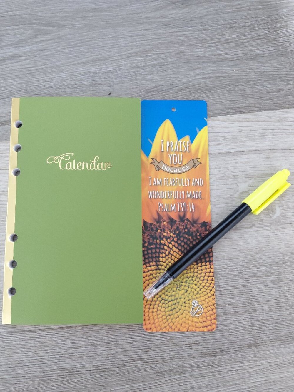 Recollections Creative Year: Green Calendar Planner